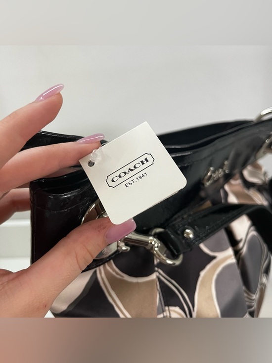 NWT | COACH Ashley Madison Scarf Print Y2K Top Handle Hippie Hobo Crossbody Bag - Picture 11 of 13